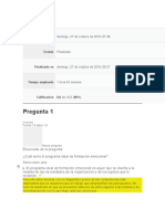 Evaluación final optimizada para