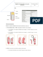 Registro Uso Extintores