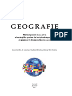 Geografie: Manual pentru clasa а 9-а a instituţiilor şcolare deînvăţământ general cu predare în limba moldovenească
