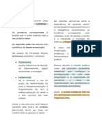 Fernando Pessoa 12º Ano - Poesia Do Ortónimo Análise Dos Poemas "Autopsicografia" e "Isto"