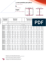Perfiles H de Alas Anchas y Caras Paralelas para Pilares