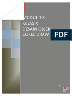 DESAIN OBJEK COREL DRAW