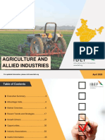 Agriculture and Allied Industries April 2020