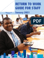 Return To Work Guide For RCSD Staff