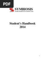 Symbiosis: Student's Handbook 2014