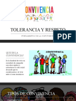 Tolerancia y Respeto