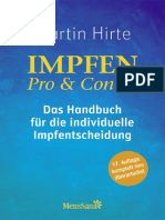 Hirte, Martin - Impfen Pro & Contra - Das Handbuch Für Die Individuelle Impfentscheidung