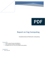 Fog Computing Report