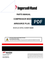 Parts Manual Compressor Model Airsource Plus - Ir: Begin With Serial Number 352301
