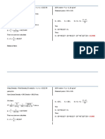 Cover Factor Calculations Examples