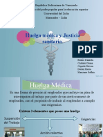 Huelga médica y justicia sanitaria Venezuela