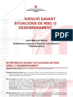 Intervenció Davant Situacions de Risc o Desemparament - Joan Mayoral