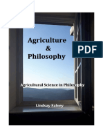 Agriculture and Philosophy Agricultural