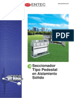 Seccionador Tipo Pedestal en Aislamiento Solido Marca Entec Electric