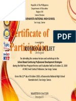 Certificate Recognition