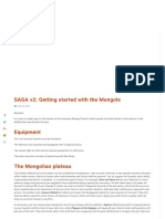 SAGA v2 - Getting Started With The Mongols