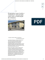 Programa Casa Verde e Amarela É Sancionado Com Veto A Unificação de Tributos - Senado Notícias