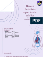 Porto Ruptur Tendon Achilles