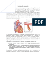 Cardiopatía Coronaria