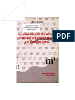 La Evolución de La Política Criminal, El Derecho Penal y El Proceso Penal – Roxin, Claus