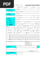 Formato DAM para Declaración Aduanera | PDF | aduana | Envío