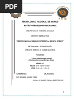 Practica 5 - Medicion de Acabado Superficial