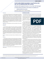 Fractura Metafisaria de Radio Distal Asociada A Una Fractura de Escafoides, en Un Adolescente de 14 Años