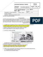 Evaluación Acumulativa 9°