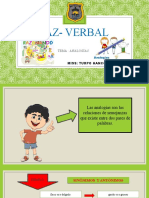 Analogías: relaciones de semejanza entre palabras