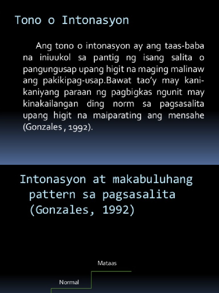 1 Ponemang Suprasegmental - ToNO o INTONASYON | PDF