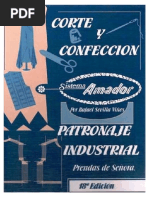 Patronaje Amador Industrial System | PDF