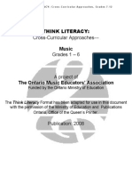 Think Literacy Music Grades 1-6