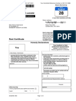 Update Rent Details by August 28