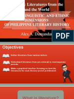 21st Century Literatures From The Philippines and The World