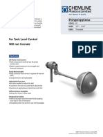 Chemline Float Valve Datasheet 2