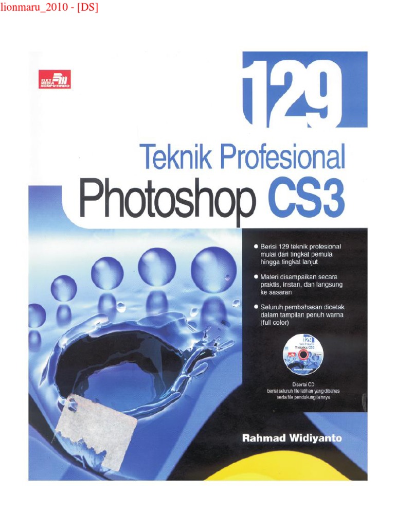 Tutorial Adobe Photoshop CS3.1 | PDF | Type Foundries | Application Software
