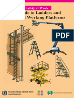 A Guide To Ladders and Elevated Working Platforms: Safety at Work