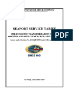 Danang Port Tariff Domestic