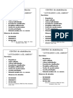 CENTRO de Rehabilitación "Ayudando A El Amigo" CENTRO de Rehabilitación "Ayudando A El Amigo"