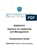 BSB51915 Diploma of Leadership and Manag