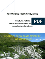 Servicios Ecosistemicos de La Region Junin 3° Clase Biodiversidad