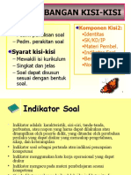 Kisi-Kisi - Indikator Soal