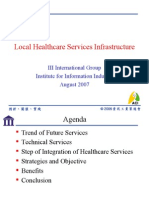 Local Healthcare Services Infrastructure: III International Group Institute For Information Industry August 2007