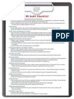 Epstein Becker Green HR Audit Checklist