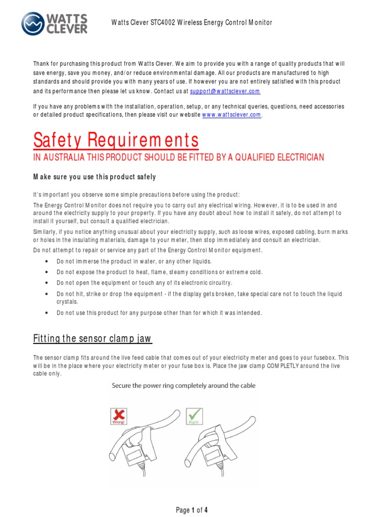 Watts Clever Download Free PDF Electrician Clock
