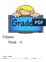 Filipino GRADE 1