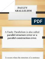 Faulty Parallelism