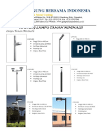 Katalog Lampu Taman Minimalis