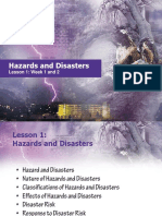 Hazards and Disasters