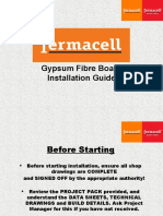 Fermacell Installation Guidelines